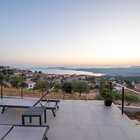 Sunset Luxury Villa Akritokhórion Exterior foto