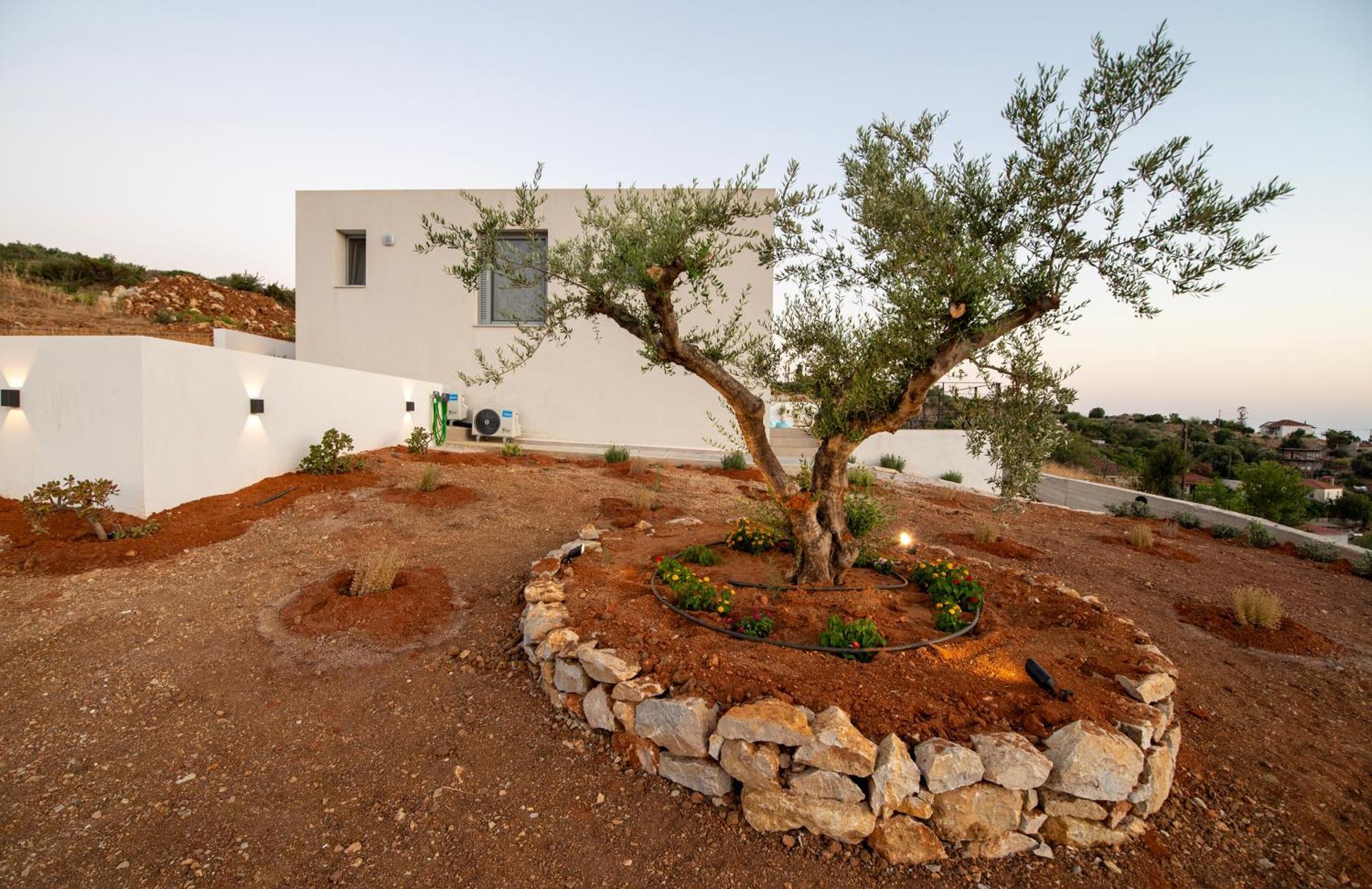 Sunset Luxury Villa Akritokhórion Exterior foto